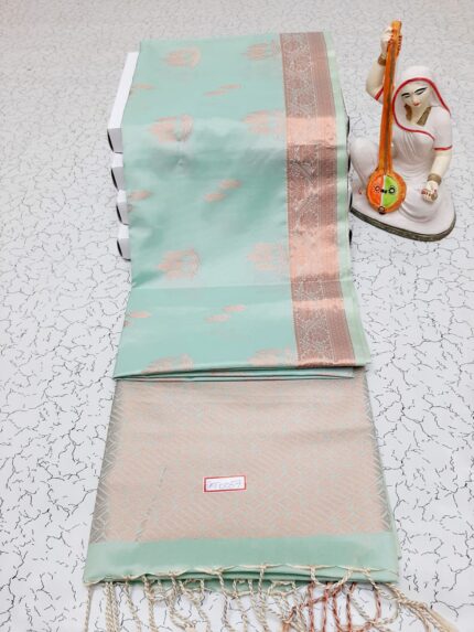 COPPER RADIANCE SOFT SILK SAREE