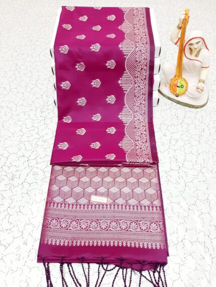 GEOMETRIC GRACE SOFT SILK SAREE